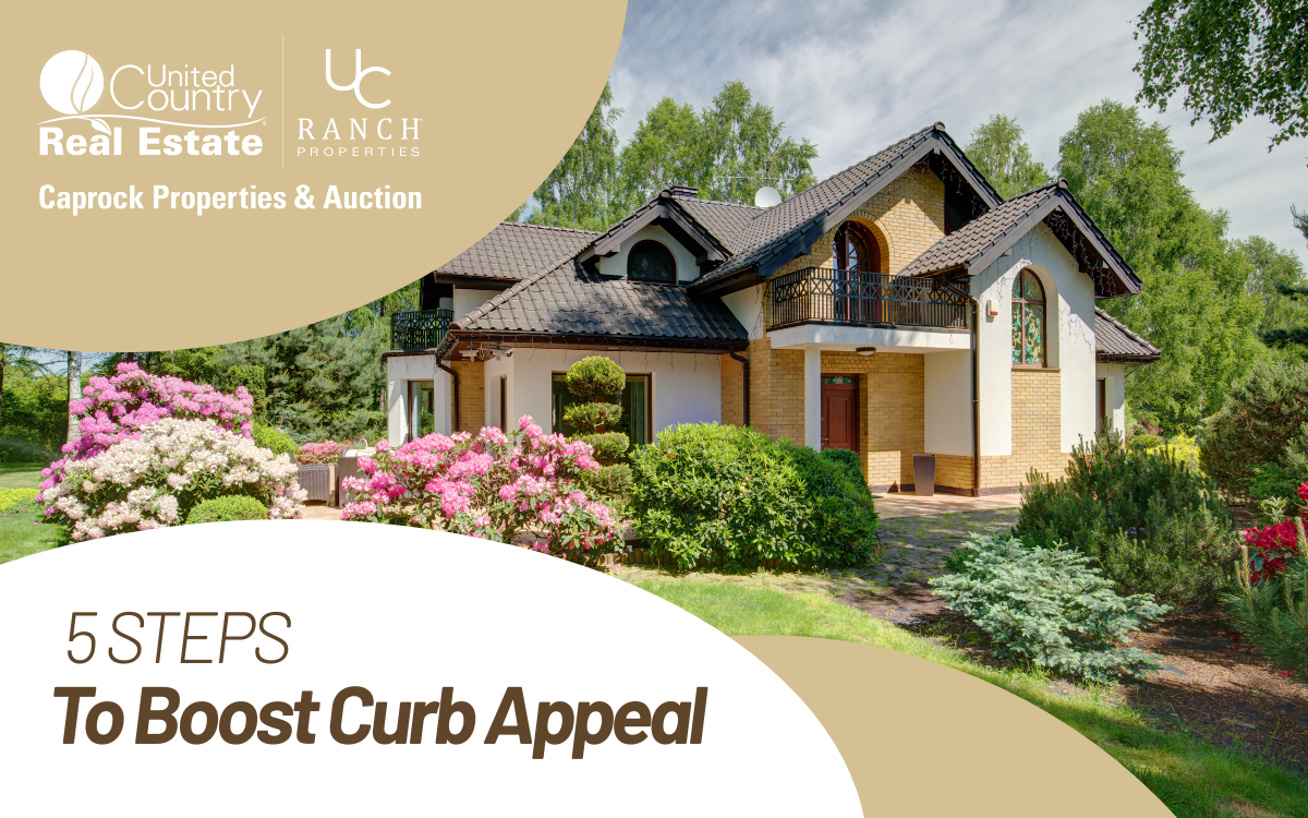 Curb Appeal Tips for Selling a Home in Texas and New Mexico